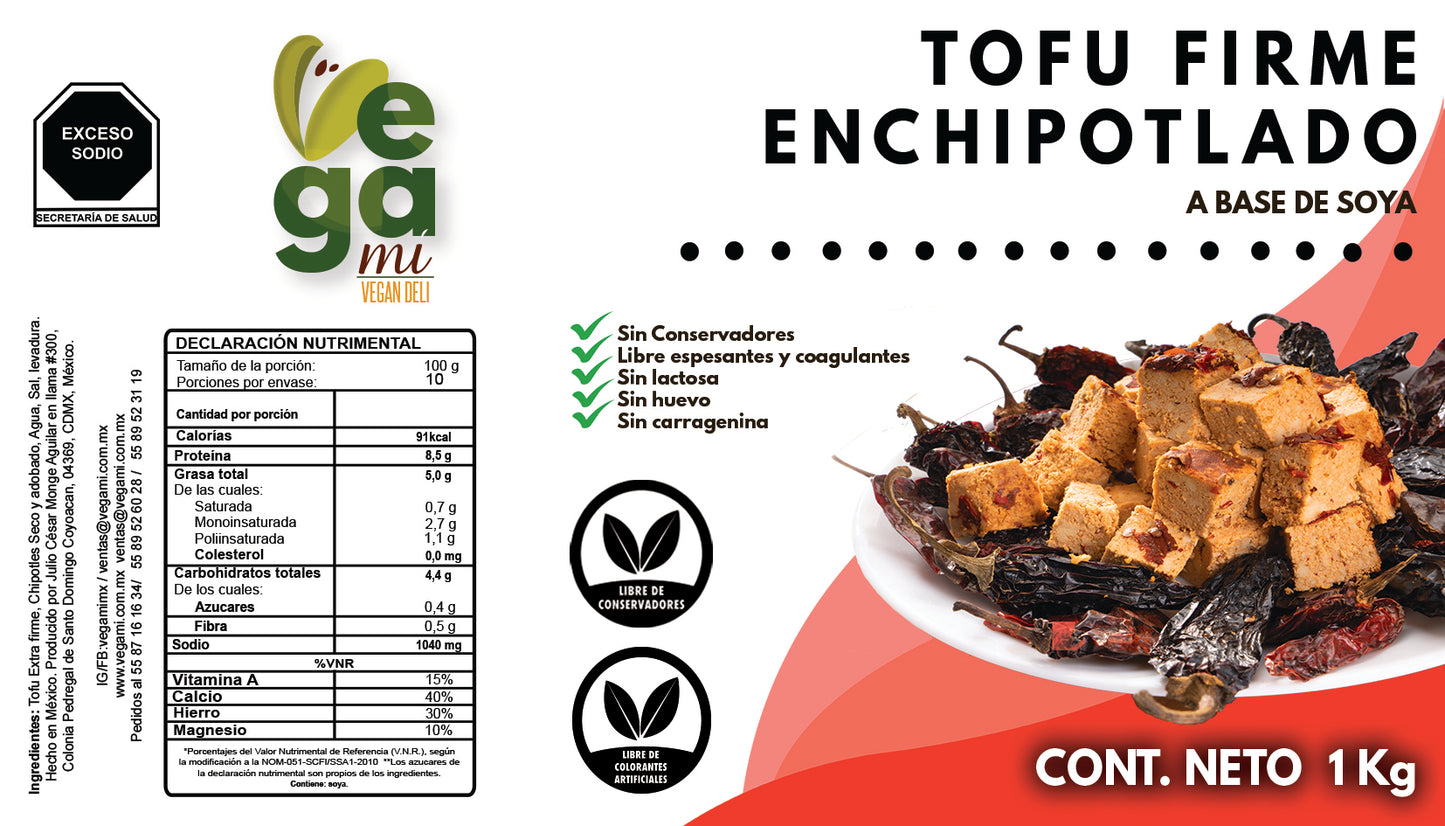 Tofu Firme Sabor Chipotle