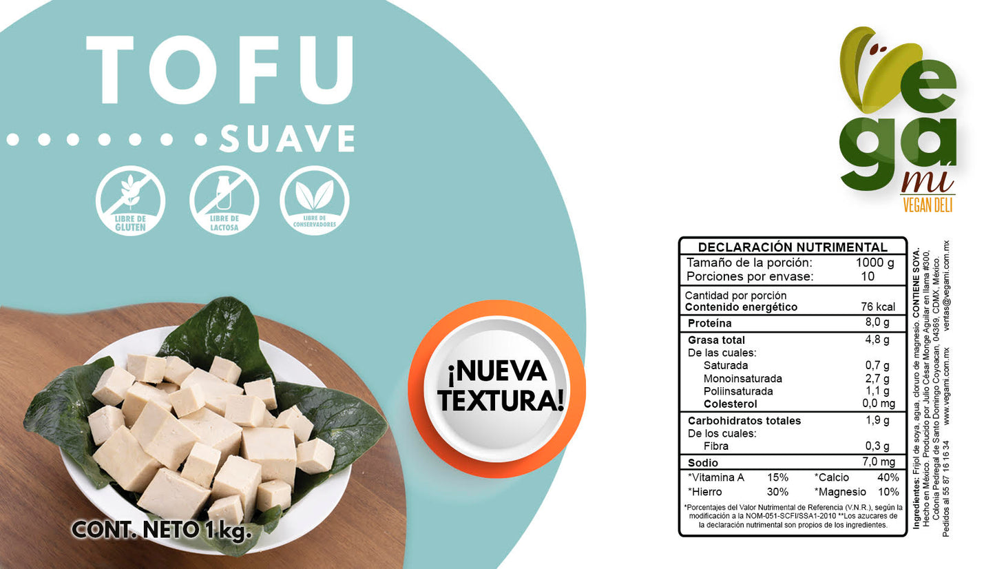 Tofu natural suave